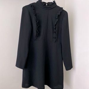 Zara Woman Ruffle Mini Dress